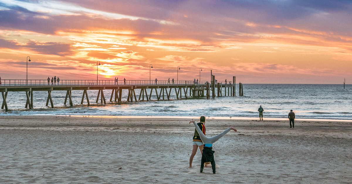 Autumn Update Adelaide beach image