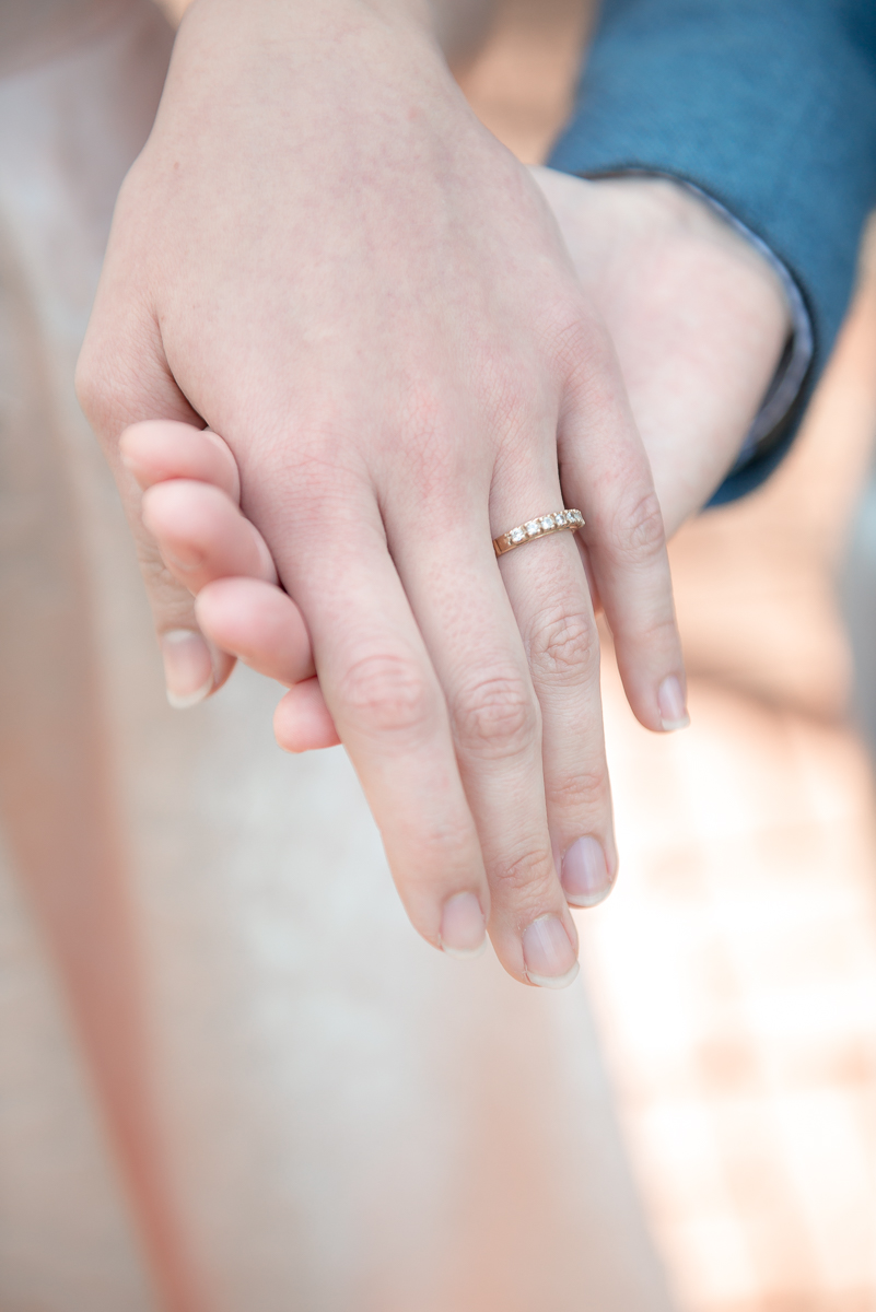 engagement ring pink