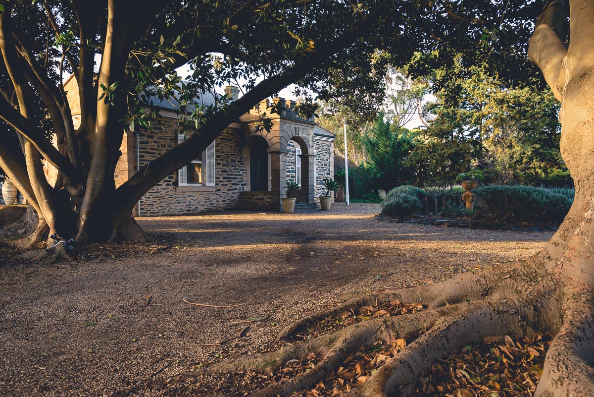 Outside Waverley Estate in South Australia