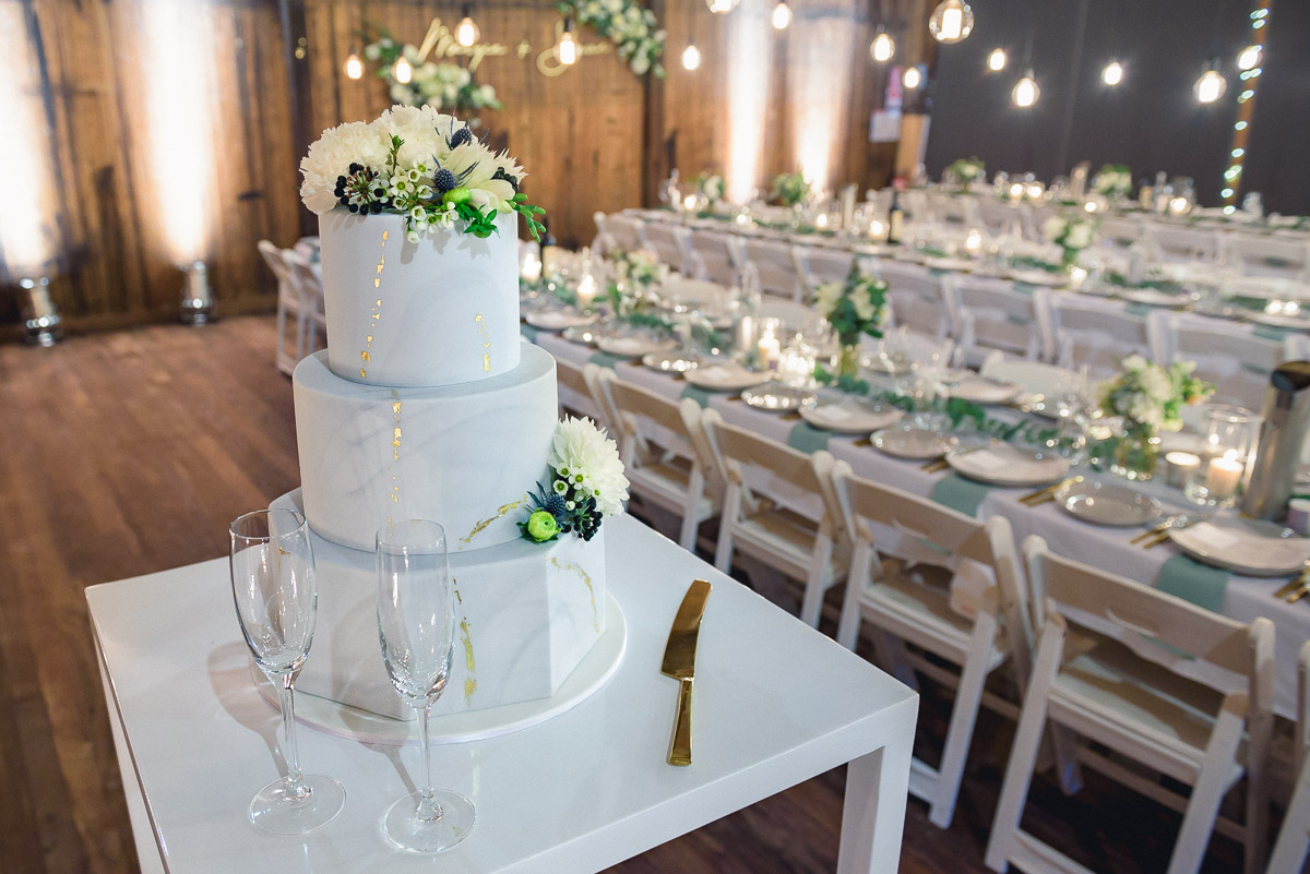 Marbled wedding cake by Adelaide Wedding Photographer Wilson and Lewis Photography