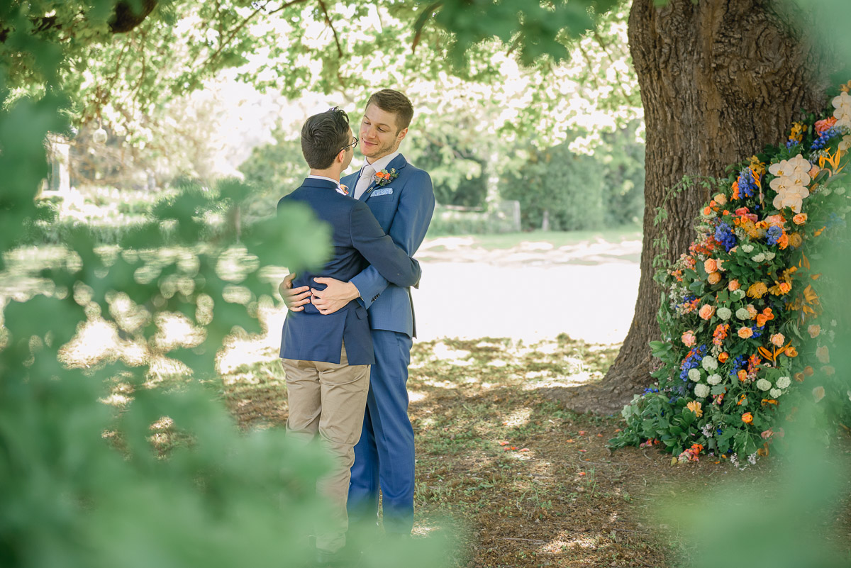 samesex wedding at collingrove homestead