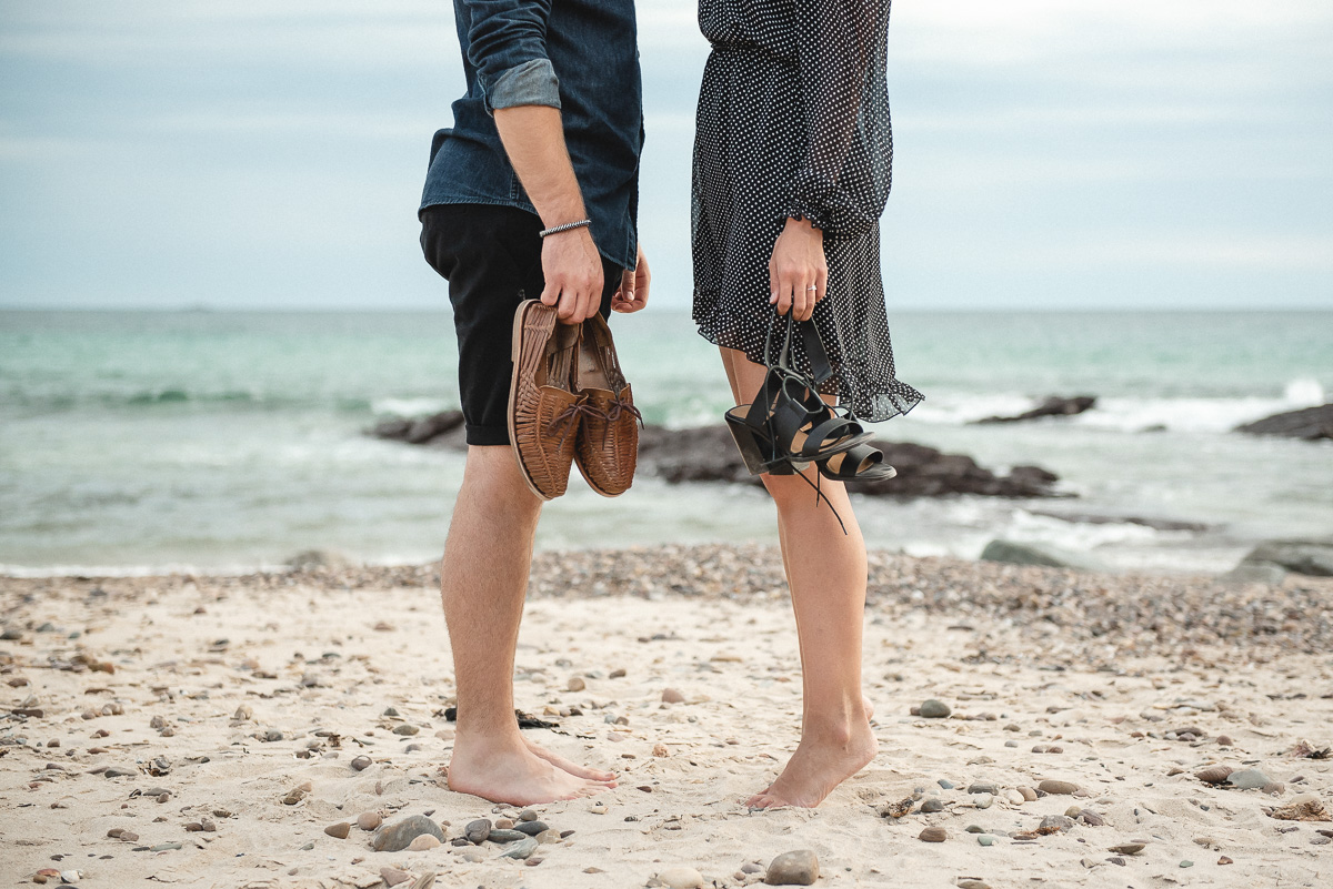 pairs of shoes at Hallett Cove