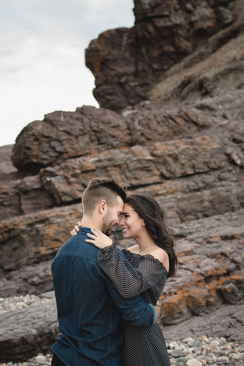 Stefanie and Gianni Hallett Cove Engagement Photography