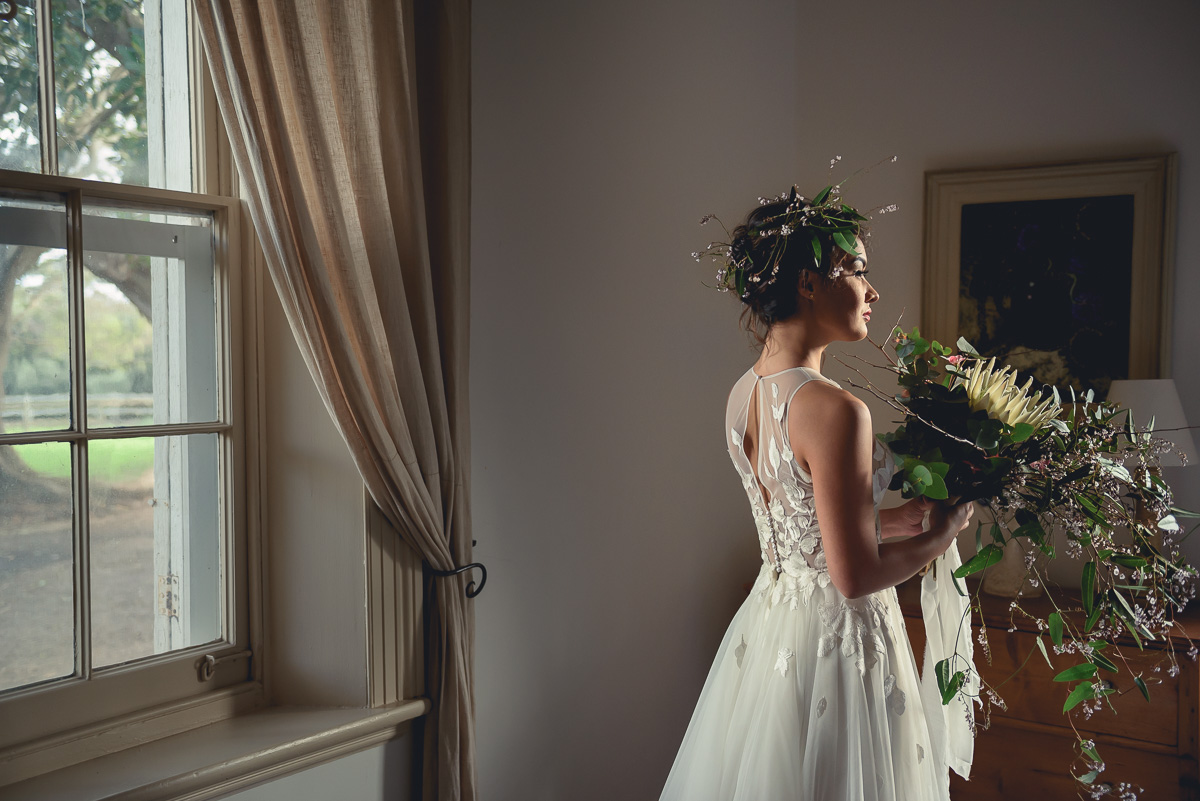 bride before the wedding photography