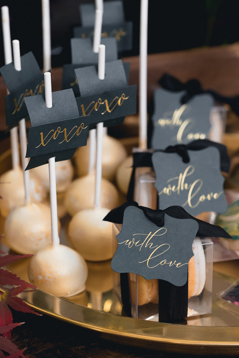 cake pops with love for adelaide wedding