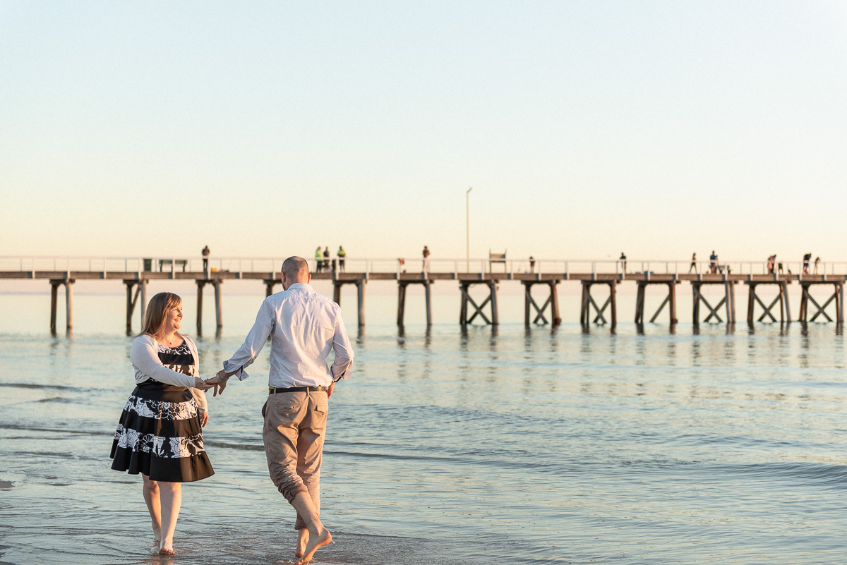 grange beach engagement photos