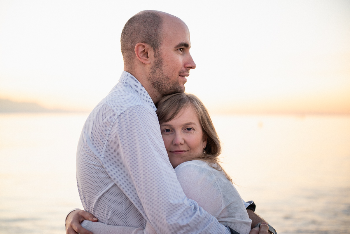 Charlotte and Andrew grange beach engagement