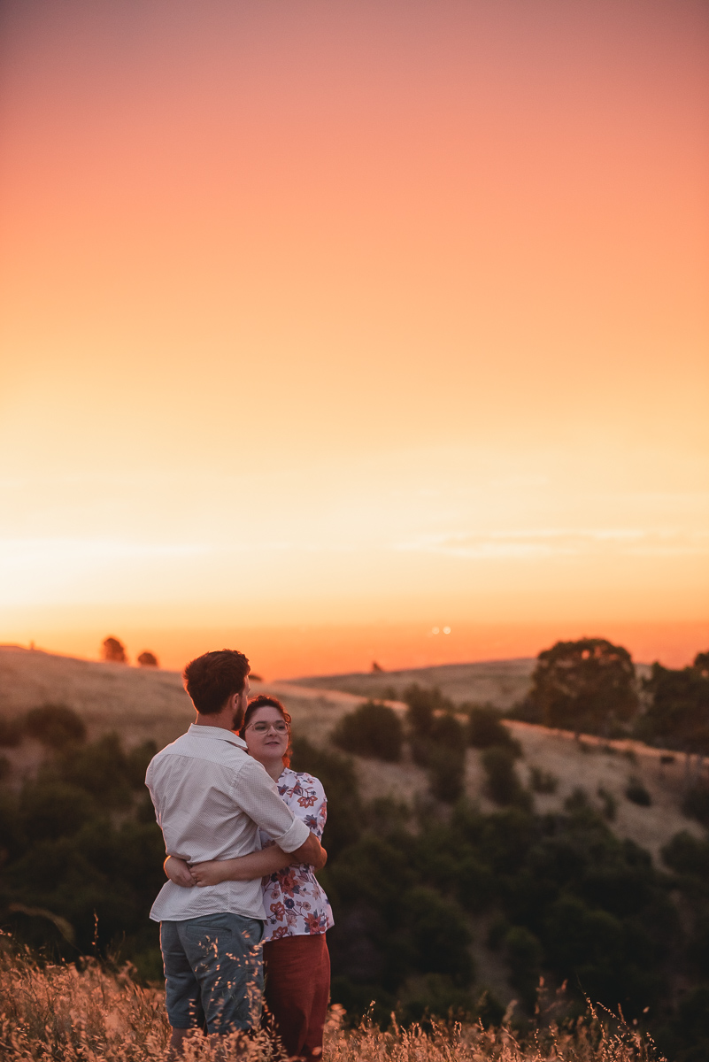 engagement sunset photography