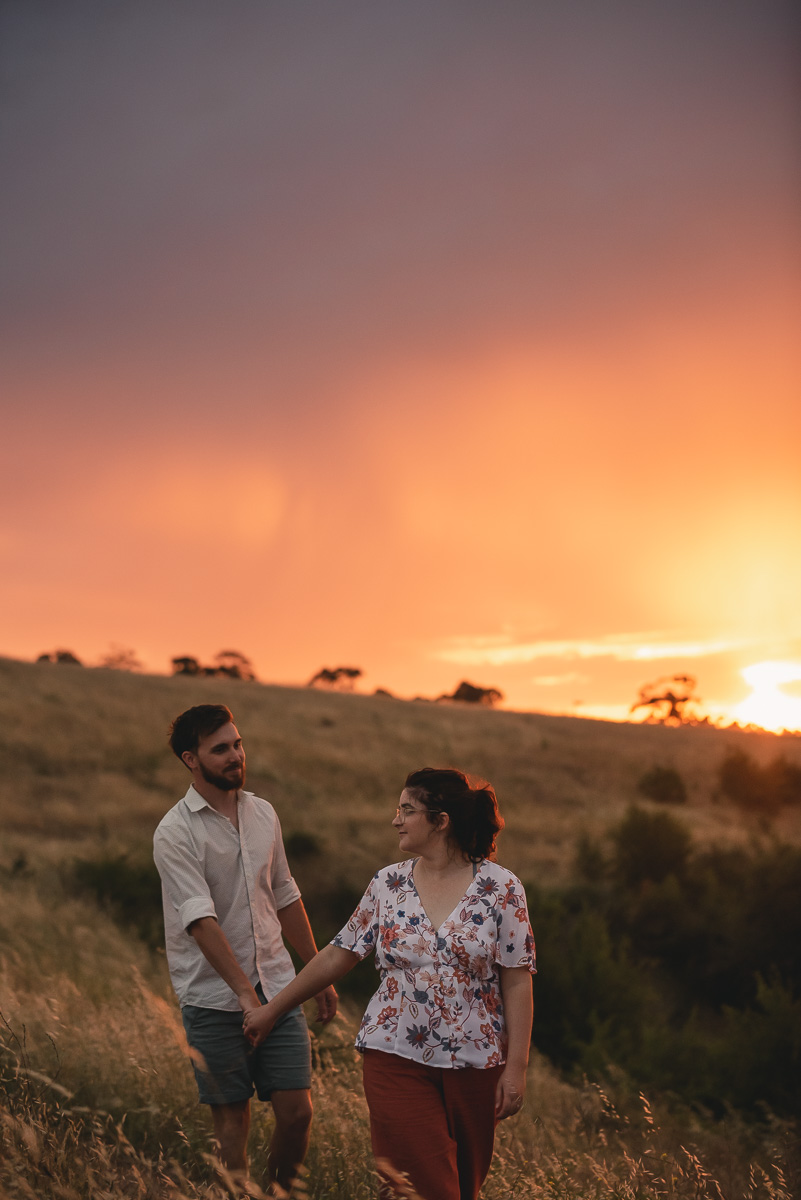 amazing sunset photography at Mount Osmond