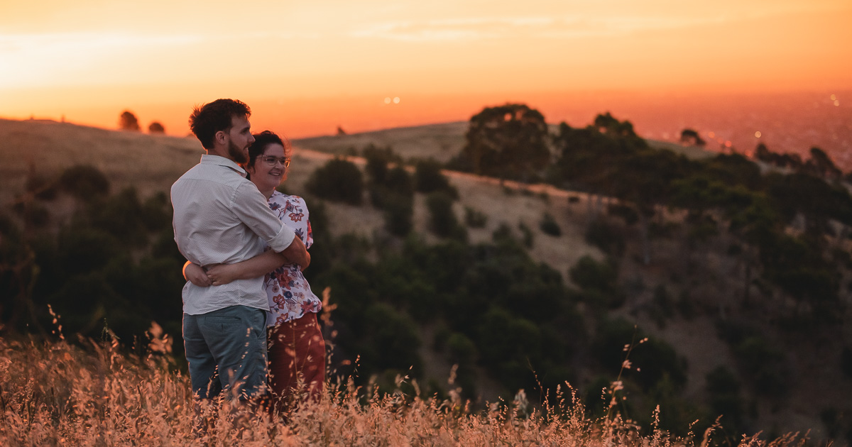 beautiful sunset photography in Adelaide