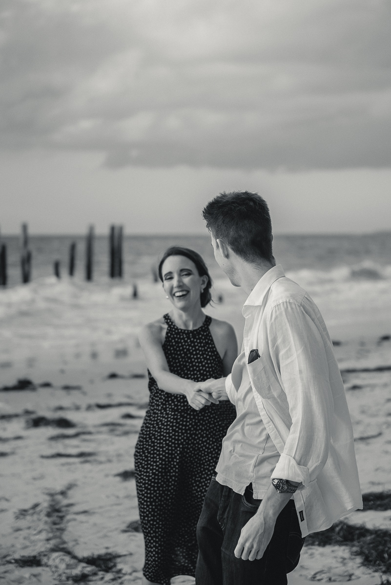 Engagement session with Ashleigh & Tristan by Wilson & Lewis Photography