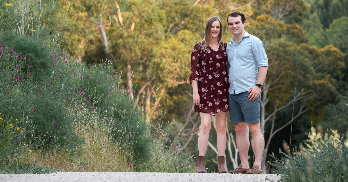Waterfall Gully is perfect for engagement photography