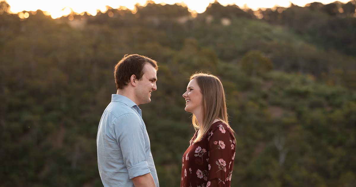 Waterfall Gully is perfect for engagement photography