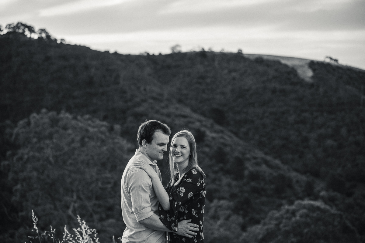 Bec and Stefan - waterfall gully - Wilson & Lewis Photography