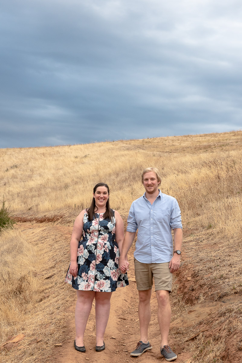 Engagement photos with Lauren and Aaron at Glen Osmond - Wilson & Lewis Photography