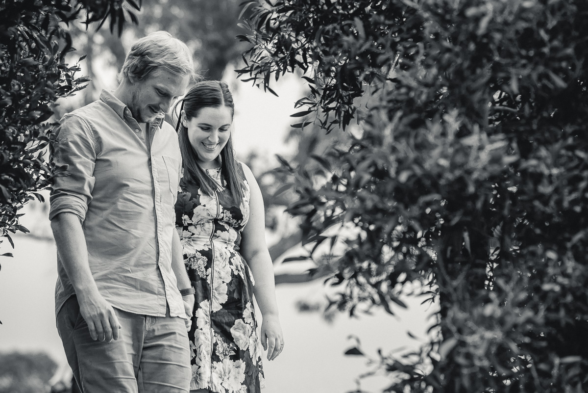 Engagement photos with Lauren and Aaron at Glen Osmond - Wilson & Lewis Photography