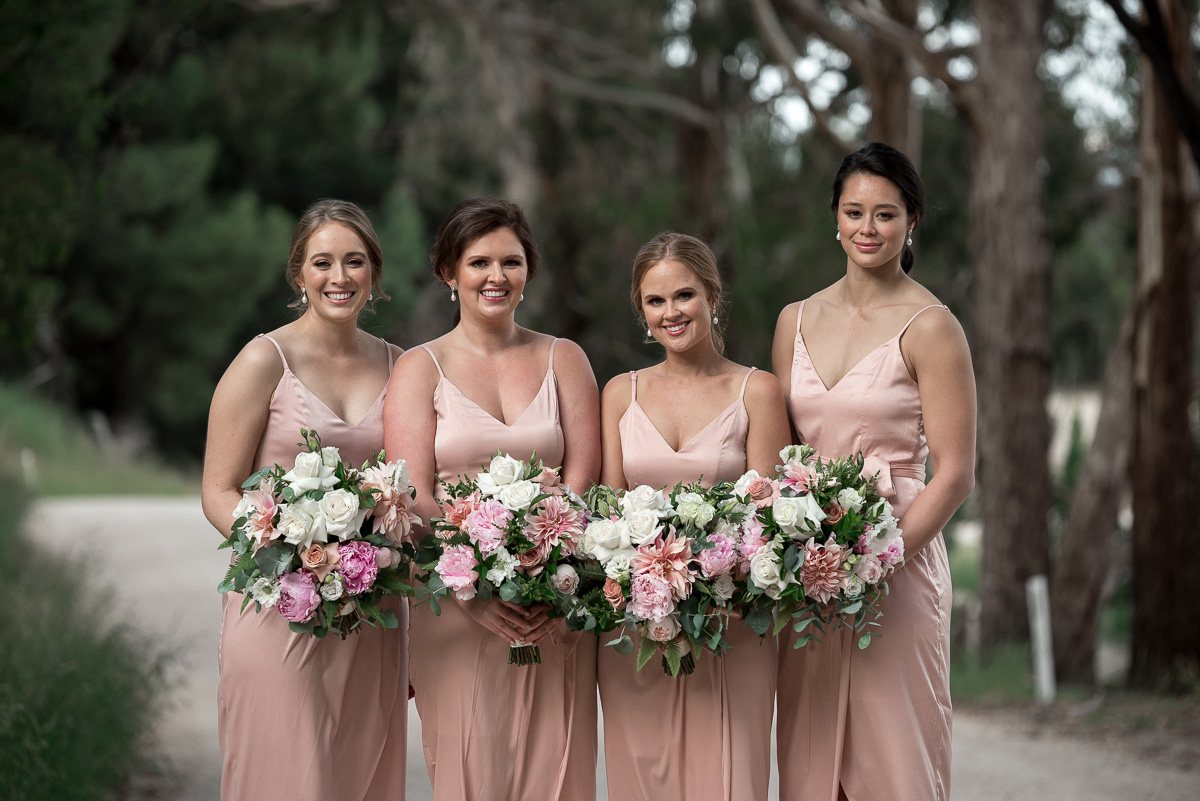 bridesmaids by Adelaide Wedding photographer Wilson and Lewis Photography