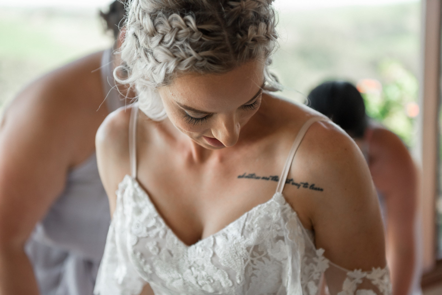 Bride by Barossa Valley Wedding Photographer