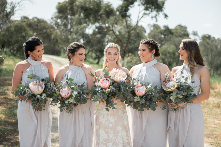 Barossa Valley - the bridal party