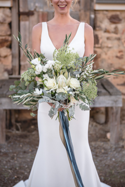 wedding bouquet by Wildflowers and Moss