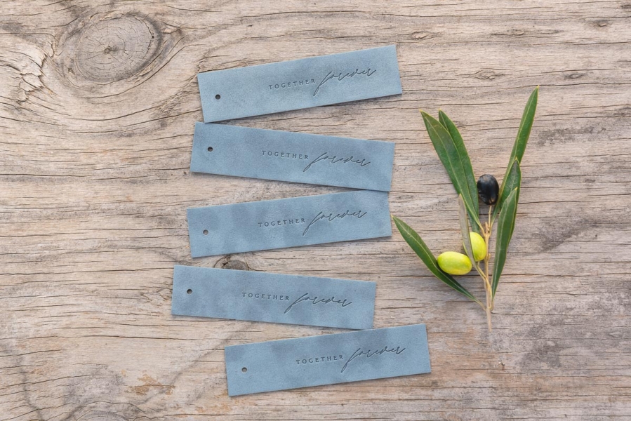 wedding stationery details by Magnolia press, Adelaide