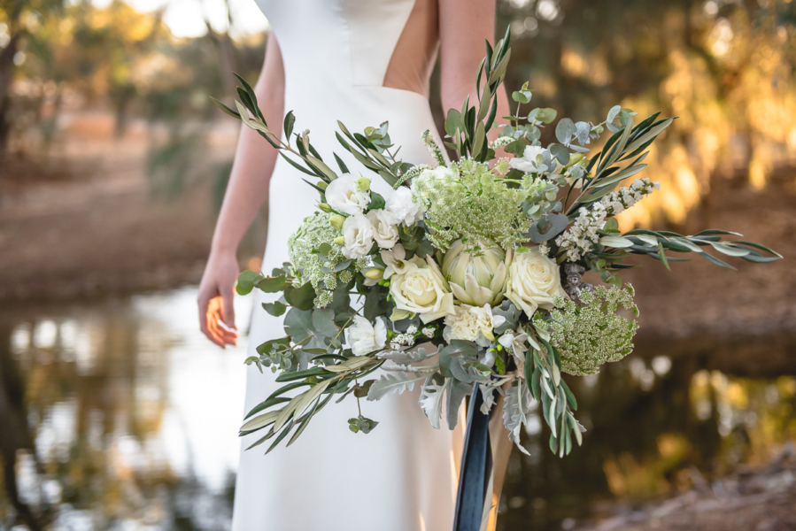 Bridal bouquet by Wildflowers and Moss Adelaide
