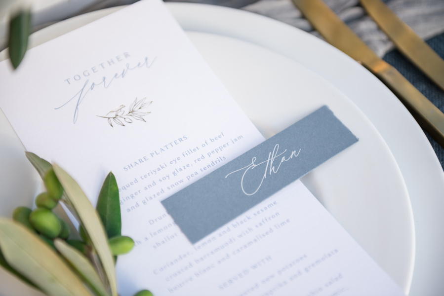 Wedding table detail from Love Cherish Adore