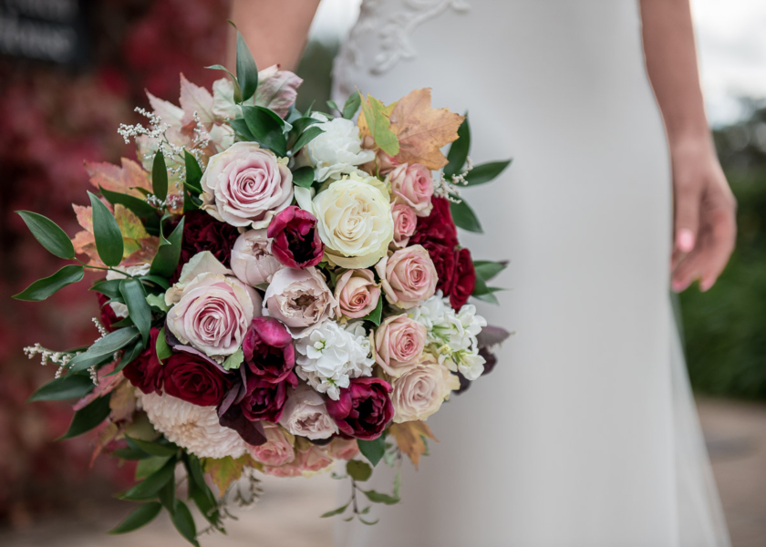 Bridal bouquet by Adelaide florist Bella in Bloom