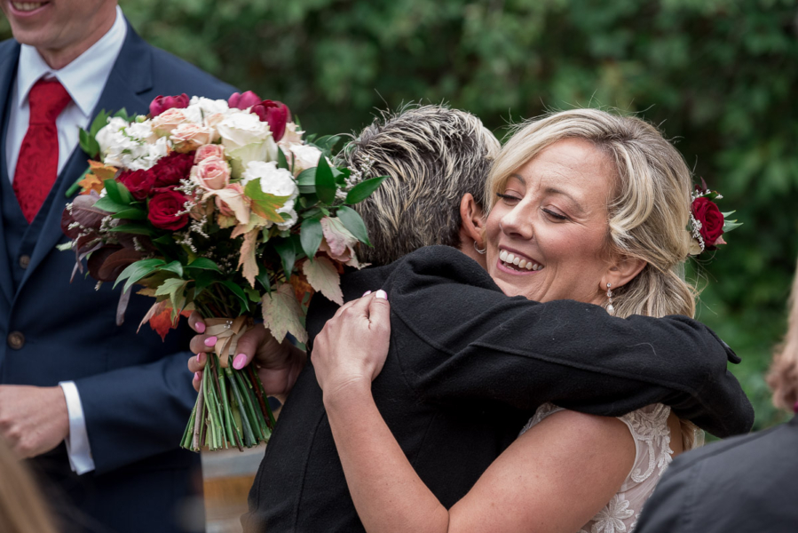 Celebrating the marriage