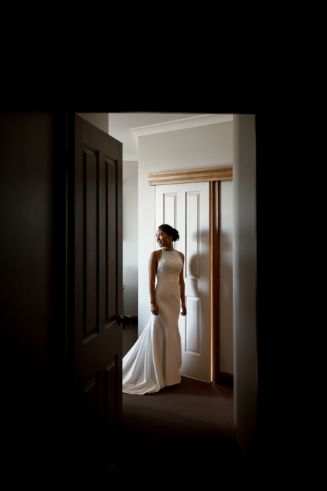 bridal portrait by Adelaide Wedding photographer Wilson and Lewis Photography