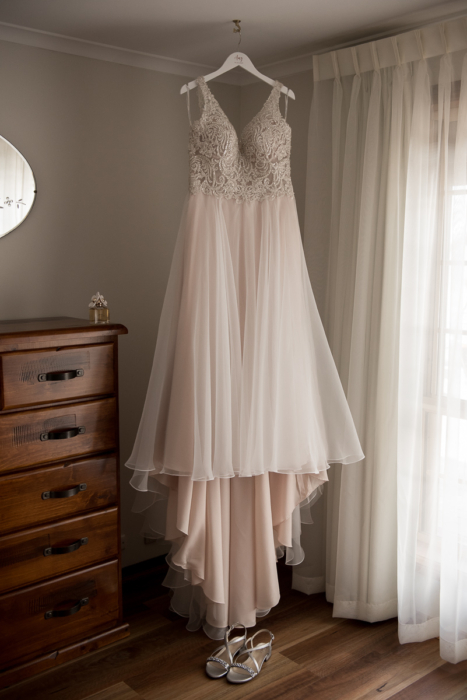 wedding dress detail