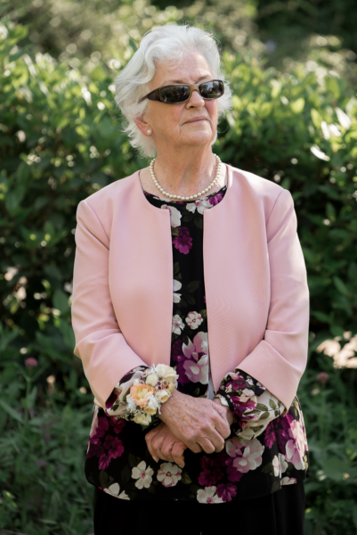 Mother at Adelaide elopement, photography by Wilson and lewis