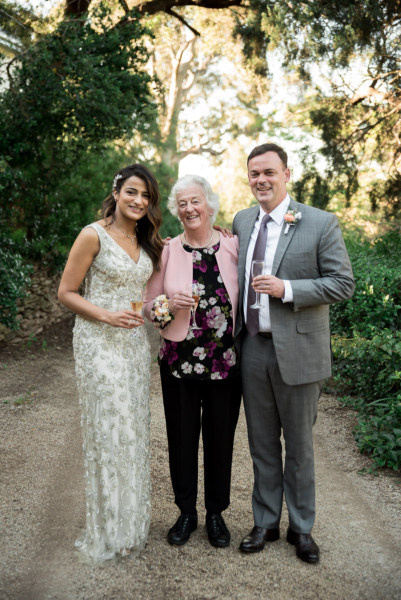 family photo by Adelaide elopement photographers Wilson and Lewis Photography