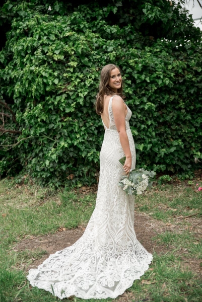Bridal portrait at Barn 1890, Mc Laren Vale