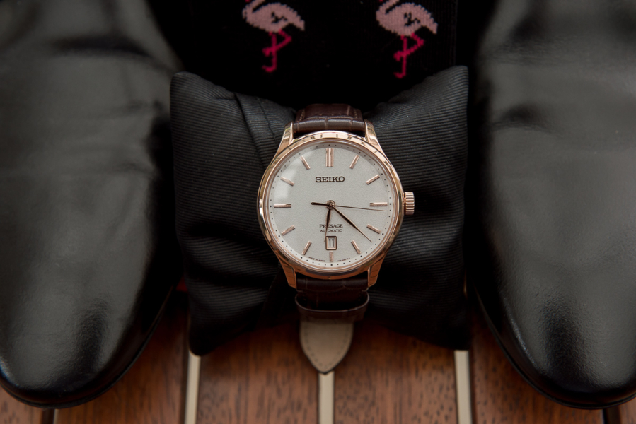 Scott's watch - wedding photography details